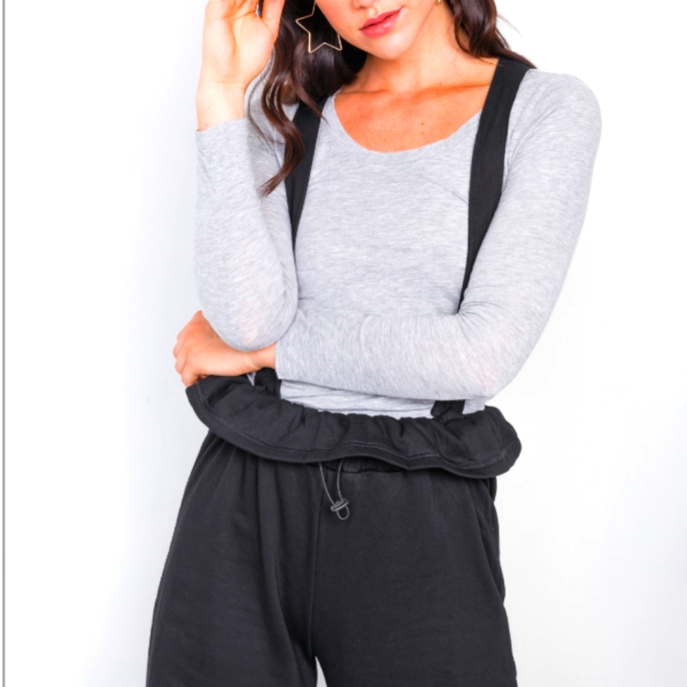 Only Small Left💞Relaxed Wide-Leg Overall